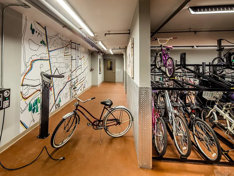 Bike Storage and Repair Room