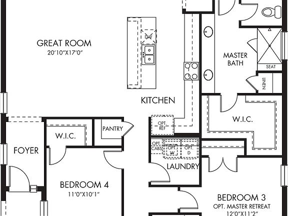 Areca floorplan
