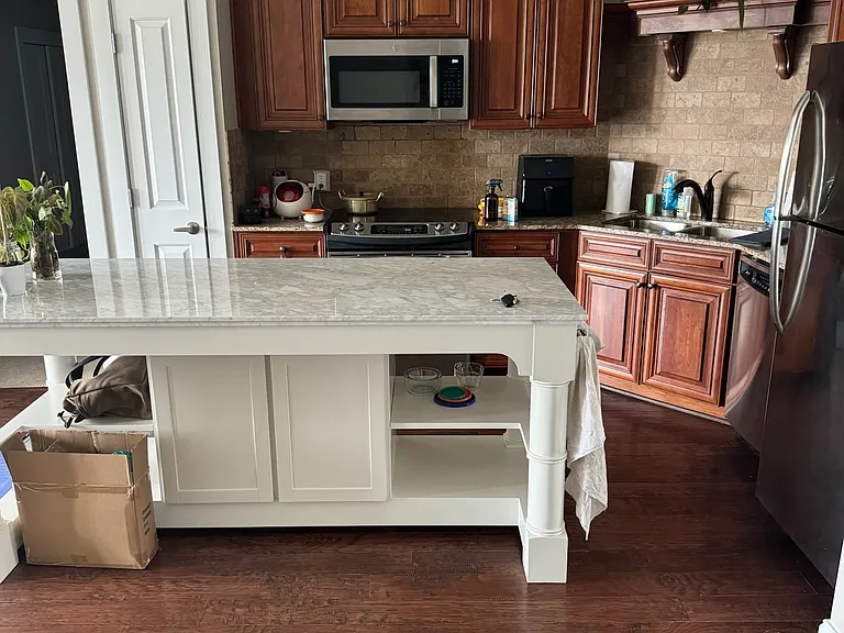 pantry cabinet in kitchen