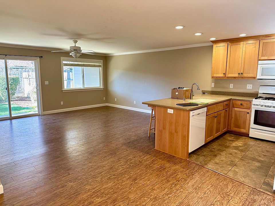 Kitchen and living room