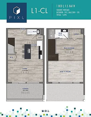 Floor plan L1-Cl