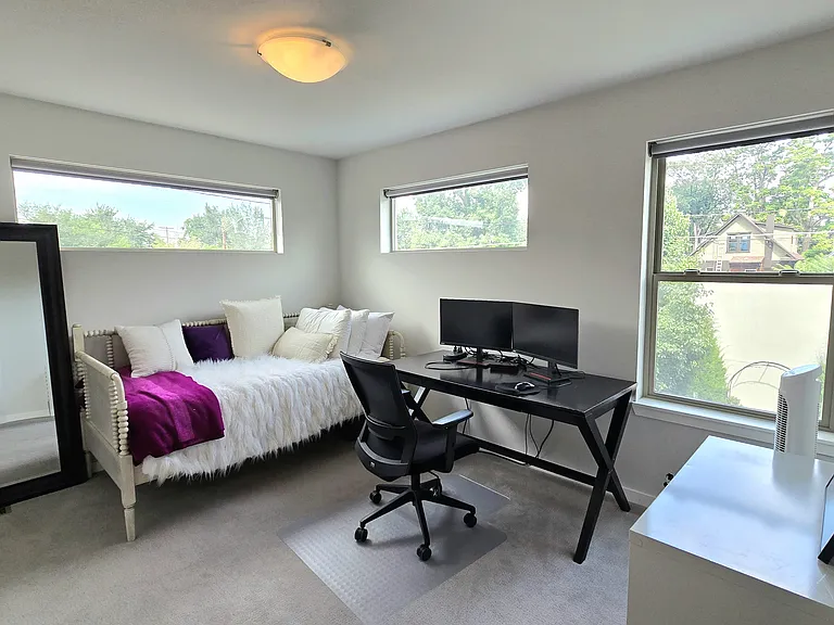 Your Office/Guest Room - comes with desk and 2 screens and a day bed