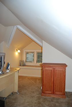 Window Seat in Attic