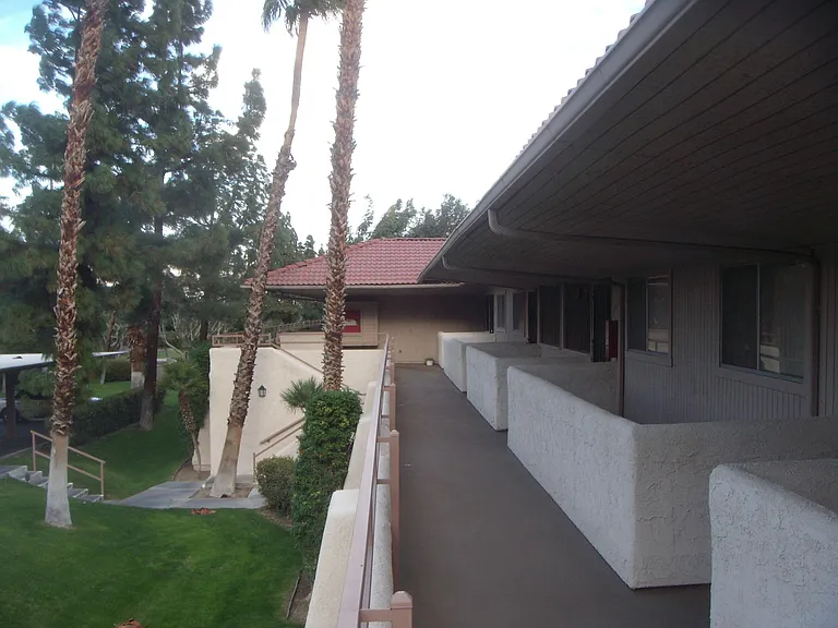 Walkway to your condo