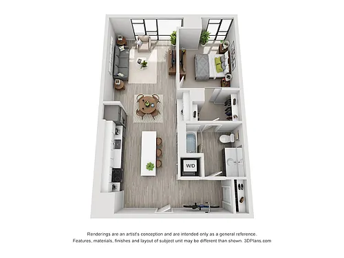 Floor plan A17N