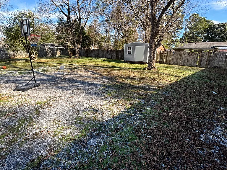 Back/Rear Yard w/Privacy Fence View #1