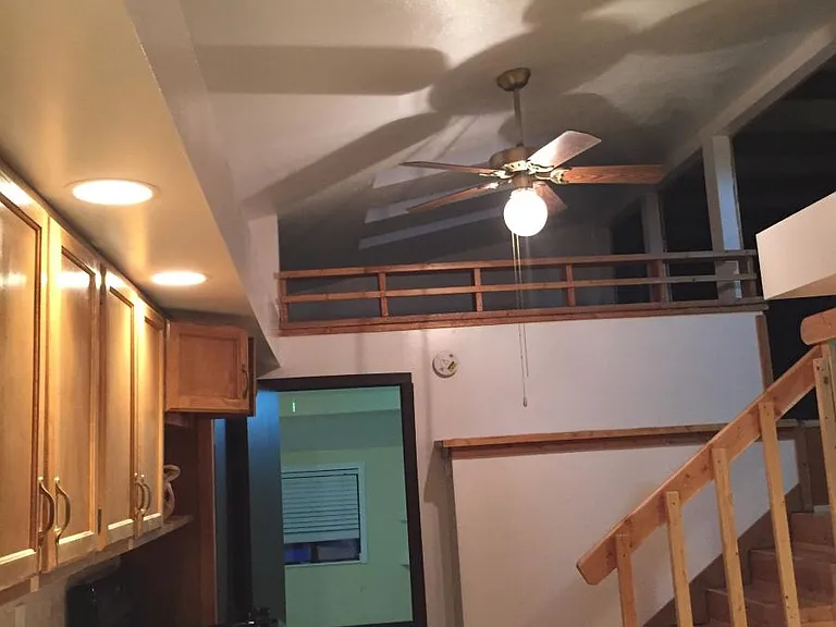 view from kitchen