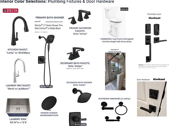 Plumbing Selections