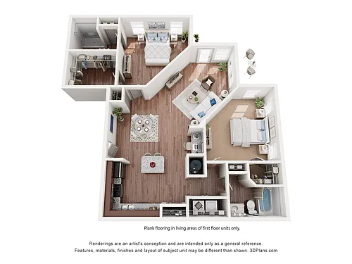 Floor plan B3