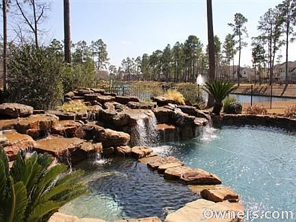 View of pool and part of the lake
