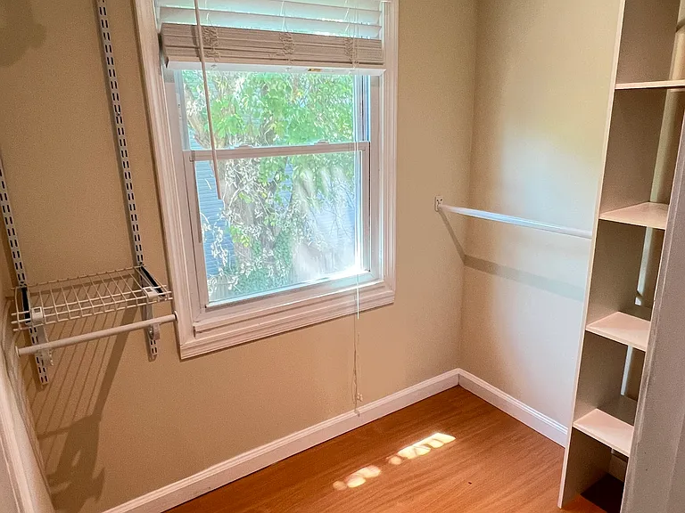 Walk-in closet for the spacious Primary Suite