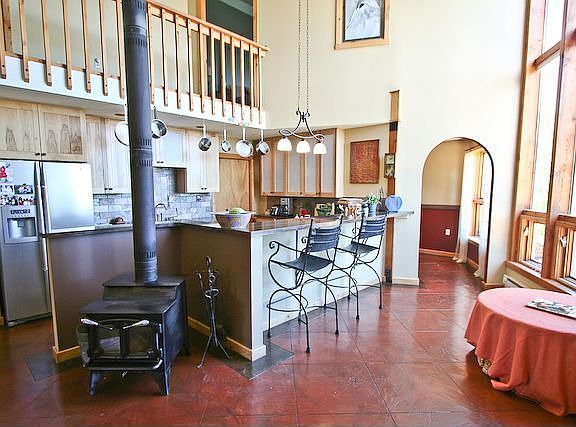 Atrium & Wood Stove