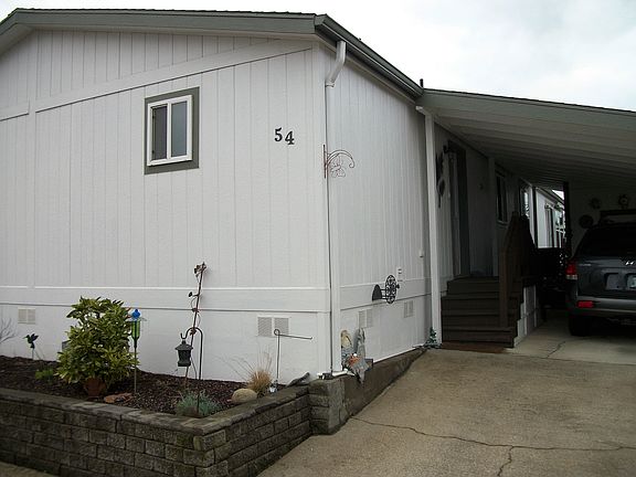 Front carport side