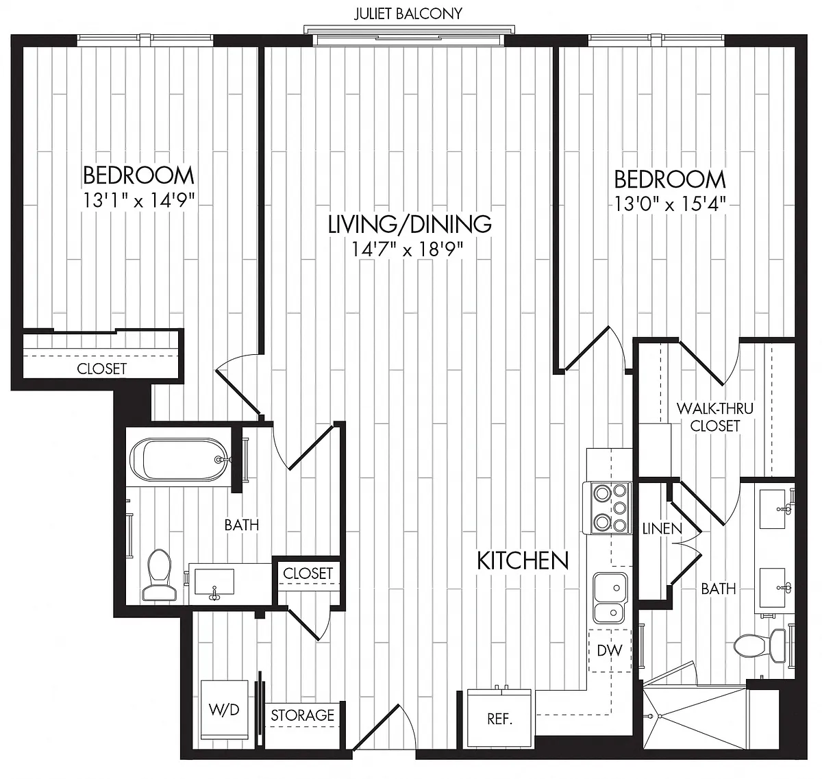 Floor plan 7575 - 2F