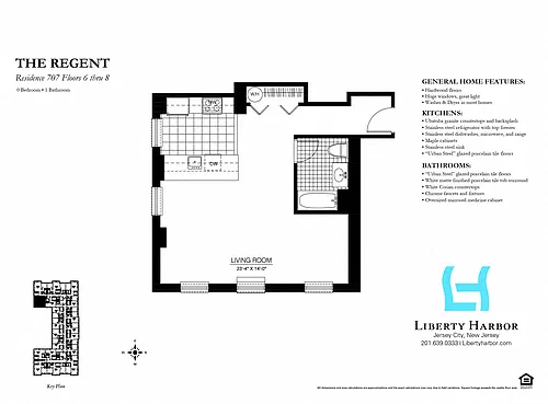 Floor plan 30 REGENT-STUDIO PLAN N