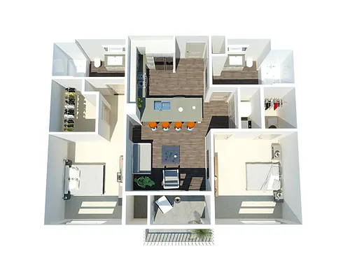 Floor plan B1