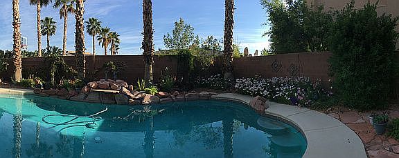Beautiful in ground pool. 