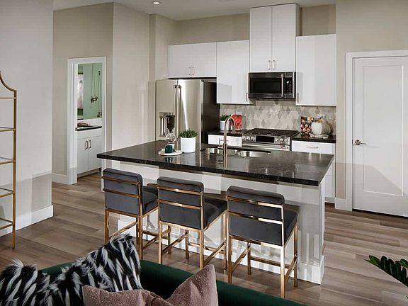 Plan 2X Kitchen - Preliminary Rendering Photo of Crestview
