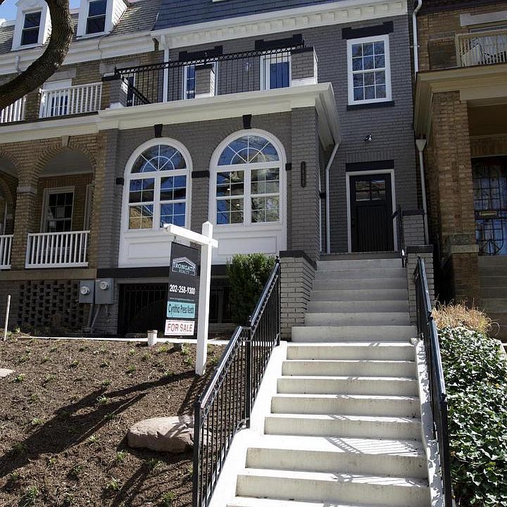 Exterior of condo building