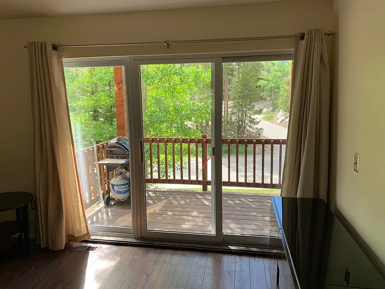 Rear deck