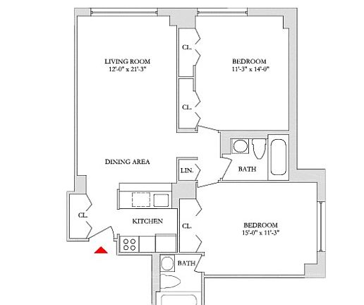2nd image of 215 E 95th St APT 25C