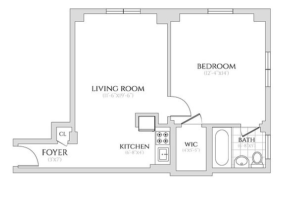 2nd image of 160 W 71st St APT 4D