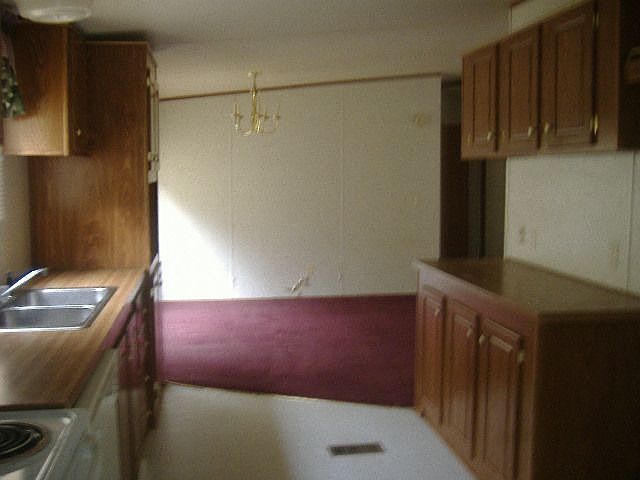 Long galley kitchen