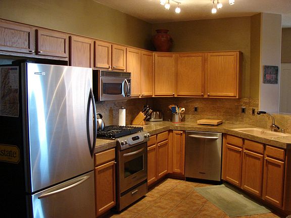 stainless kitchen, matching appliances