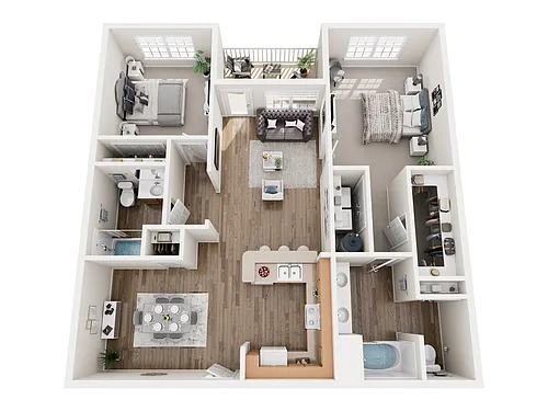 Floor plan Copper Ridge - Renovated