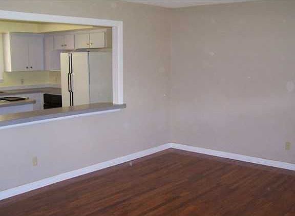 Living room hardwood floor