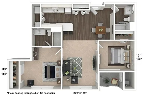 Floor plan Maple