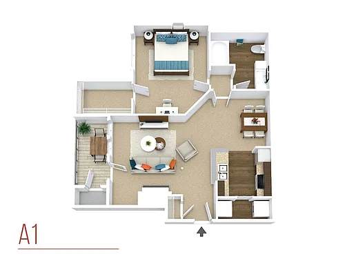 Floor plan A1