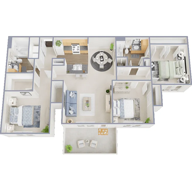 Floor plan C1