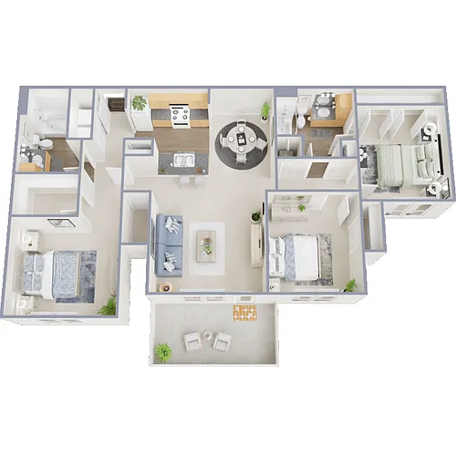 Floor plan C1