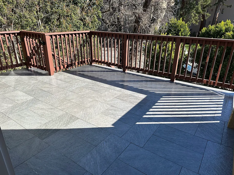 Upstairs Patio.