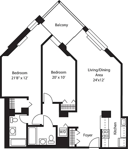 Floor plan F2 I2