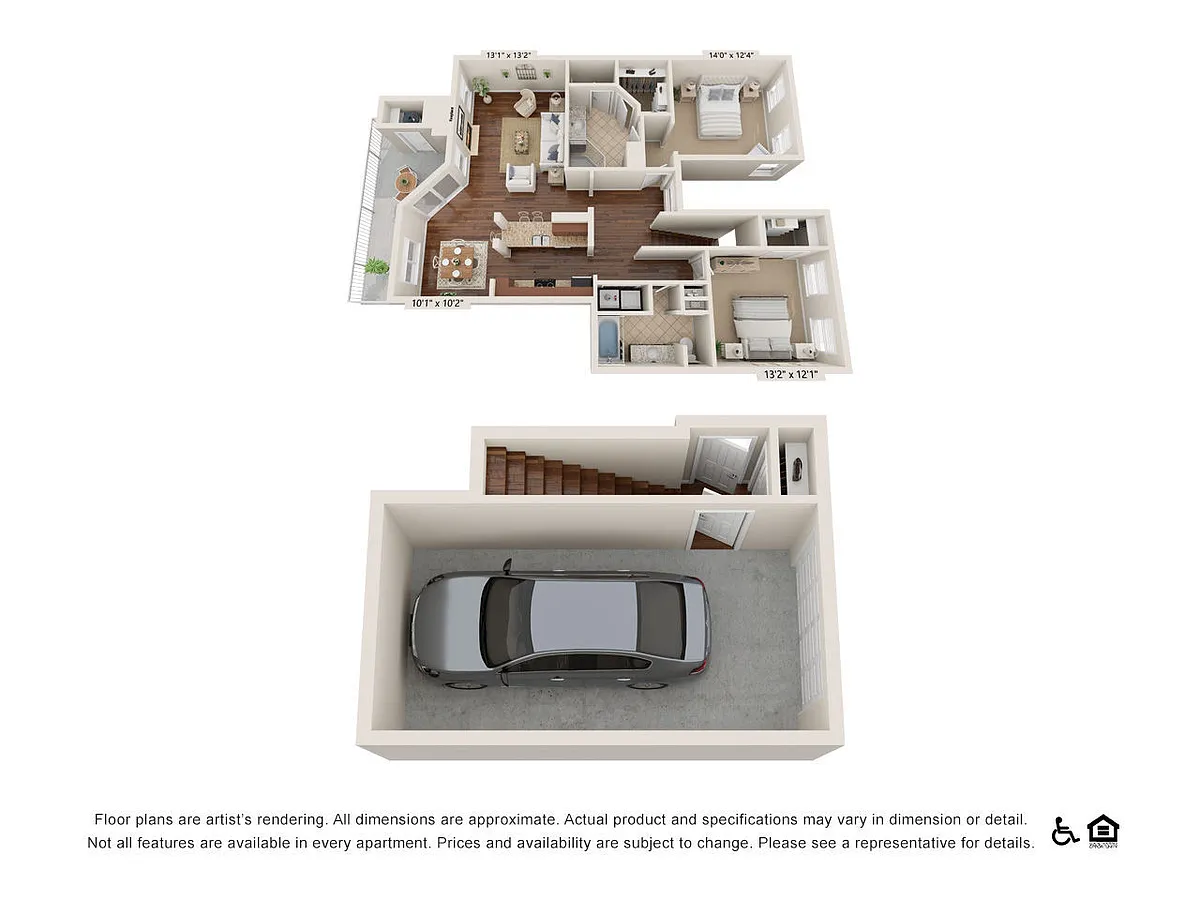 Floor plan 2C