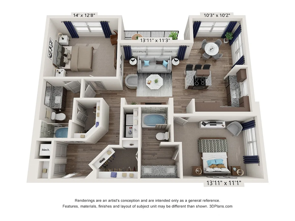 Floor plan B4