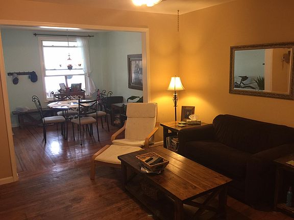 Living room and dinning room