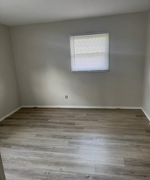 This is the new floor and new paint color Sherwin Williams, City Loft.