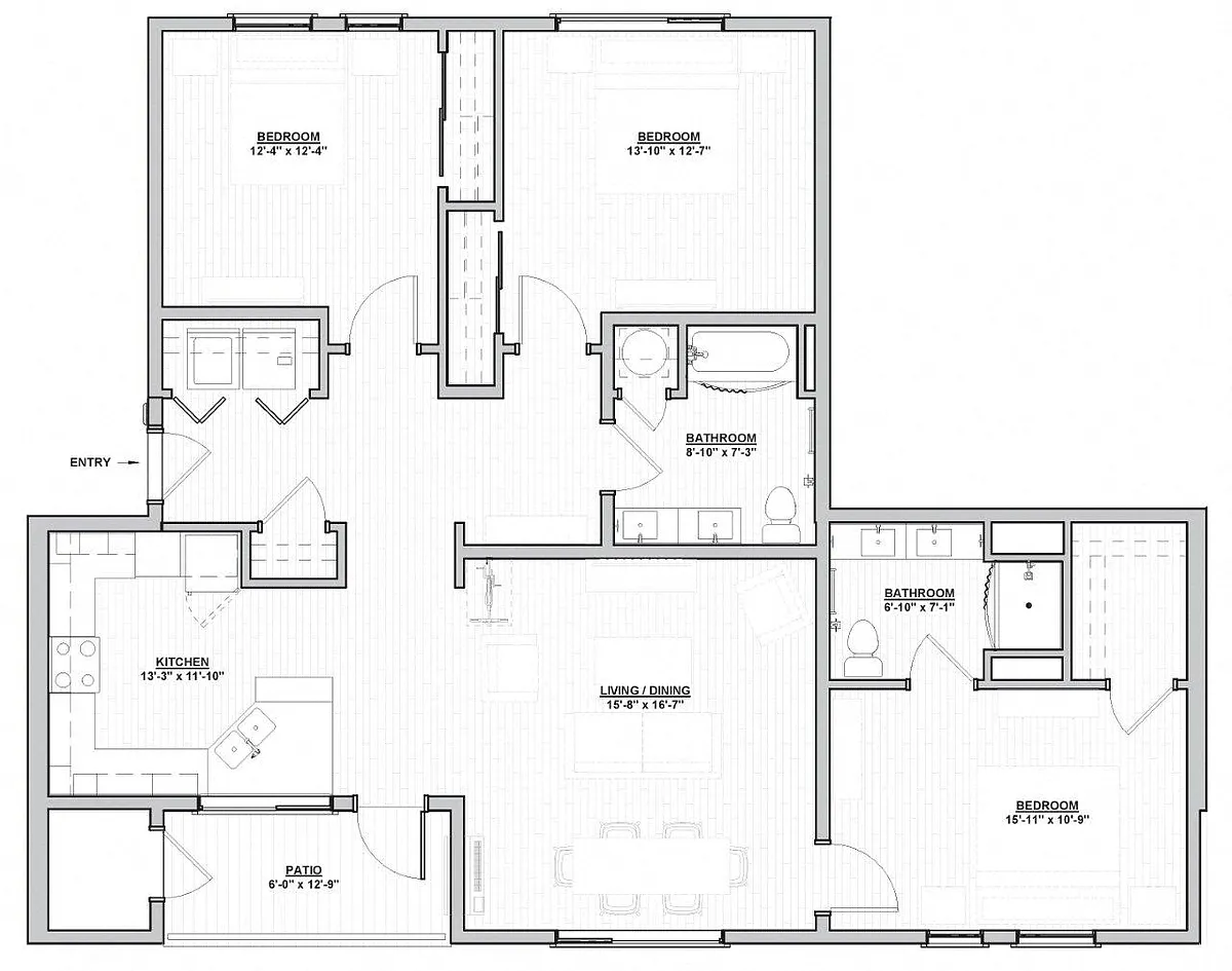 Floor plan Amoth - 3x2 D2