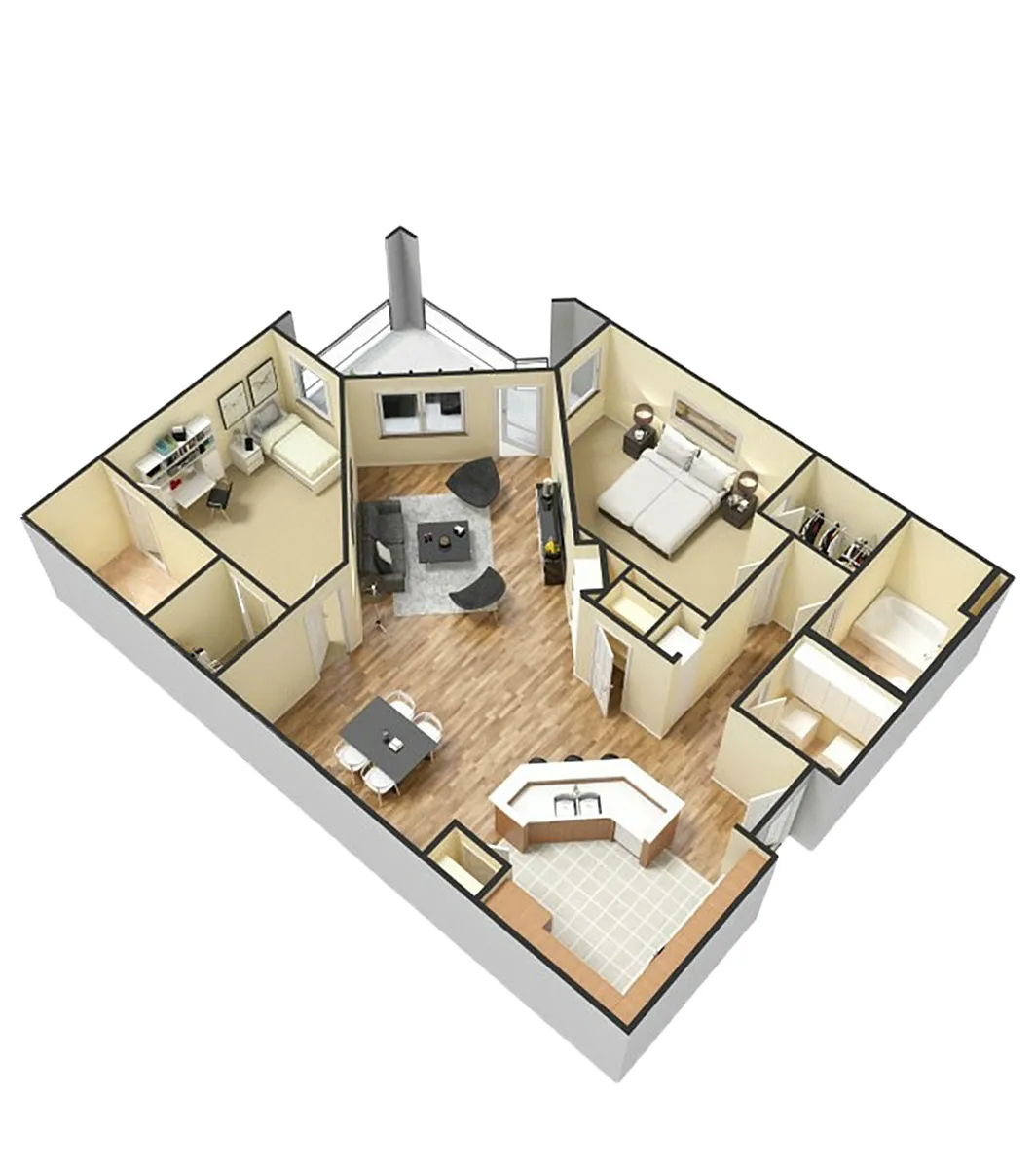 Floor plan B2