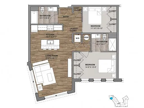 Floor plan D