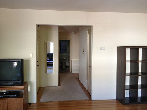 From the living room looking to the hallway.