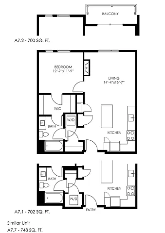 Floor plan A7