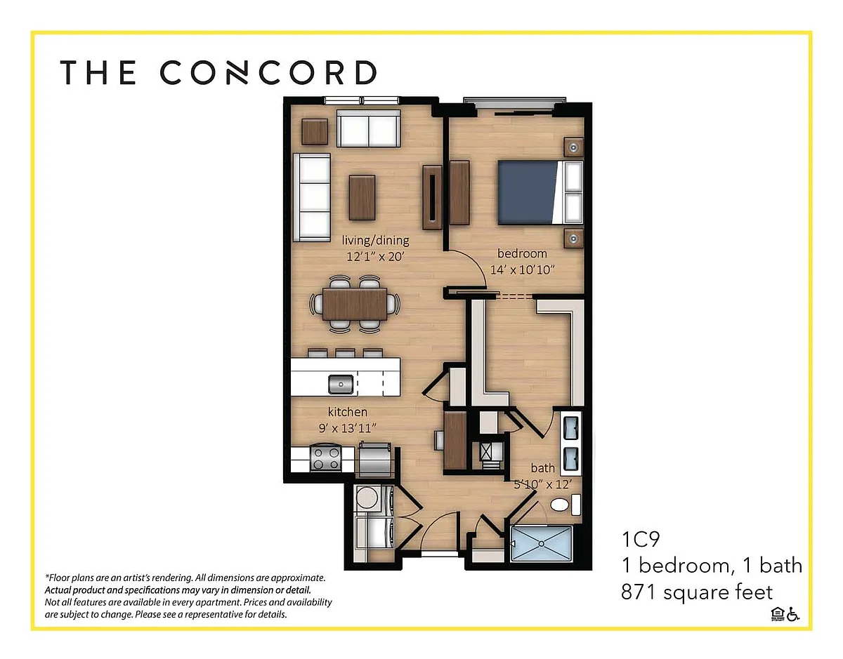 Floor plan 1C9