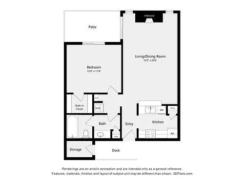 Floor plan A1