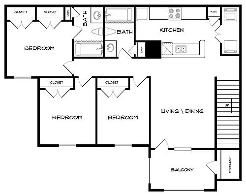 Floor plan C1