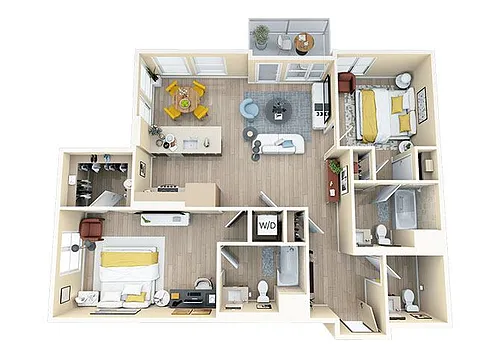 Floor plan B4
