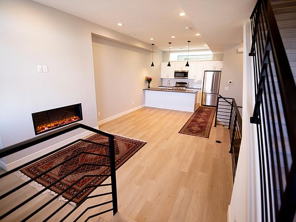 Warm and open concept living area